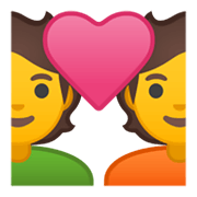 💑 Emoji Pareja Enamorada en Google Android 10.0.