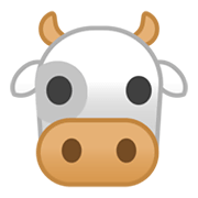 🐮 Emoji Cara De Vaca en Google Android 10.0.