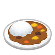 Émoji 🍛 Riz Au Curry sur Google Android 10.0.
