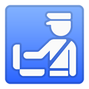 Emoji 🛃 Simbolo Della Dogana su Google Android 10.0.
