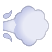 Emoji 💨 Nuvola Di Polvere su Google Android 10.0.