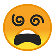 Emoji 😵 Faccina Frastornata su Google Android 10.0.