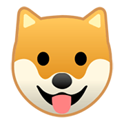 🐶 Emoji Rosto De Cachorro na Google Android 10.0.