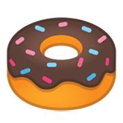 Émoji 🍩 Doughnut sur Google Android 10.0.