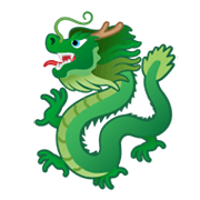 Émoji 🐉 Dragon sur Google Android 10.0.