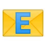 Émoji 📧 E-mail sur Google Android 10.0.