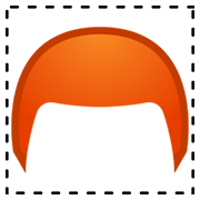 Émoji 🦰 Cheveux Roux sur Google Android 10.0.