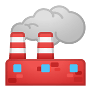 Emoji 🏭 Fabbrica su Google Android 10.0.