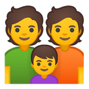 Émoji 👪 Famille sur Google Android 10.0.