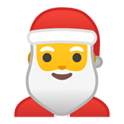 Emoji 🎅 Babbo Natale su Google Android 10.0.