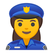 👮‍♀️ Emoji Polizistin Google Android 10.0.