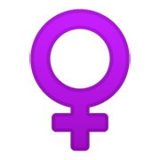♀️ Emoji Símbolo De Feminino na Google Android 10.0.