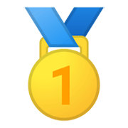 Émoji 🥇 Médaille D’or sur Google Android 10.0.