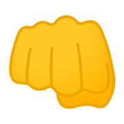 Emoji 👊 Pugno Chiuso su Google Android 10.0.