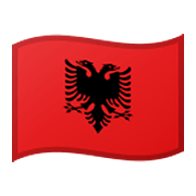 Emoji 🇦🇱 Bandiera: Albania su Google Android 10.0.