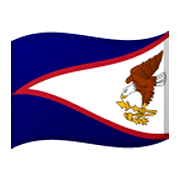 Emoji 🇦🇸 Bandiera: Samoa Americane su Google Android 10.0.