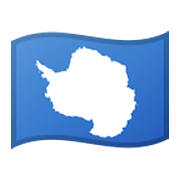 🇦🇶 Emoji Bandera: Antártida en Google Android 10.0.