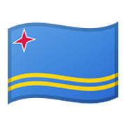 🇦🇼 Emoji Bandera: Aruba en Google Android 10.0.