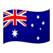 🇦🇺 Emoji Bandeira: Austrália na Google Android 10.0.