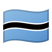 🇧🇼 Emoji Bandera: Botsuana en Google Android 10.0.