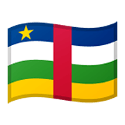 🇨🇫 Emoji Flagge: Zentralafrikanische Republik Google Android 10.0.