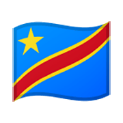 🇨🇩 Emoji Bandera: República Democrática Del Congo en Google Android 10.0.