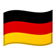 🇩🇪 Emoji Bandera: Alemania en Google Android 10.0.