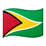 🇬🇾 Emoji Bandera: Guyana en Google Android 10.0.