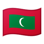 🇲🇻 Emoji Bandera: Maldivas en Google Android 10.0.