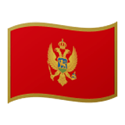 Emoji 🇲🇪 Bandiera: Montenegro su Google Android 10.0.