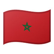 Émoji 🇲🇦 Drapeau : Maroc sur Google Android 10.0.