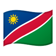 🇳🇦 Emoji Bandera: Namibia en Google Android 10.0.