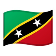Emoji 🇰🇳 Bandiera: Saint Kitts E Nevis su Google Android 10.0.