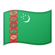 Émoji 🇹🇲 Drapeau : Turkménistan sur Google Android 10.0.