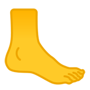 🦶 Emoji Fuß Google Android 10.0.