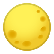 Émoji 🌕 Pleine Lune sur Google Android 10.0.