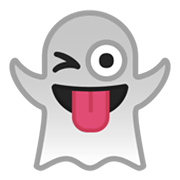 Emoji 👻 Fantasma su Google Android 10.0.