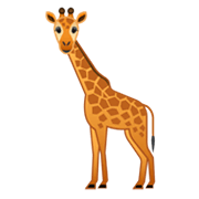 Emoji 🦒 Giraffa su Google Android 10.0.