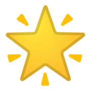 Émoji 🌟 étoile Brillante sur Google Android 10.0.