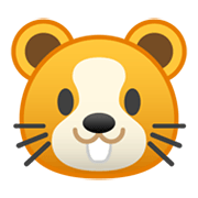🐹 Emoji Rosto De Hamster na Google Android 10.0.