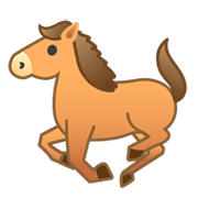 🐎 Emoji Cavalo na Google Android 10.0.