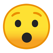 😯 Emoji Rosto Surpreso na Google Android 10.0.