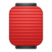 🏮 Emoji Lanterna Vermelha De Papel na Google Android 10.0.