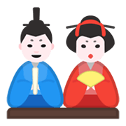 Emoji 🎎 Bambole Giapponesi su Google Android 10.0.