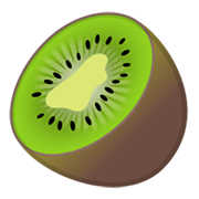 Emoji 🥝 Kiwi su Google Android 10.0.