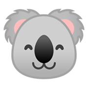 🐨 Emoji Koala en Google Android 10.0.