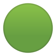 🟢 Emoji Círculo Verde na Google Android 10.0.