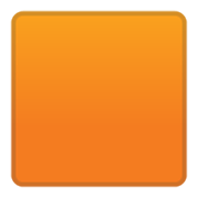 🟧 Emoji oranges Viereck Google Android 10.0.