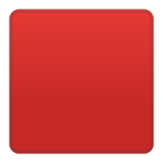 Emoji 🟥 Quadrato Rosso su Google Android 10.0.