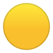 Émoji 🟡 Disque Jaune sur Google Android 10.0.